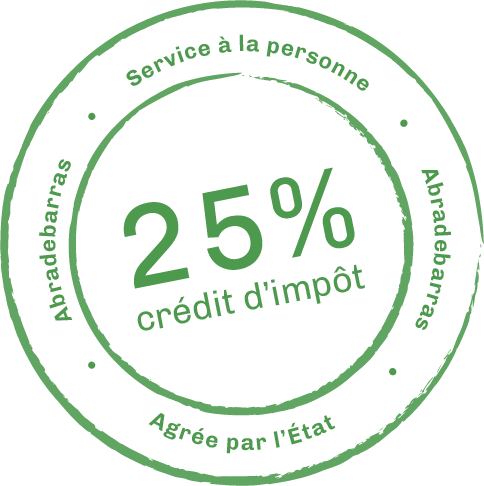Crédit d'impôt 25% Crédit d'impôt 25%
